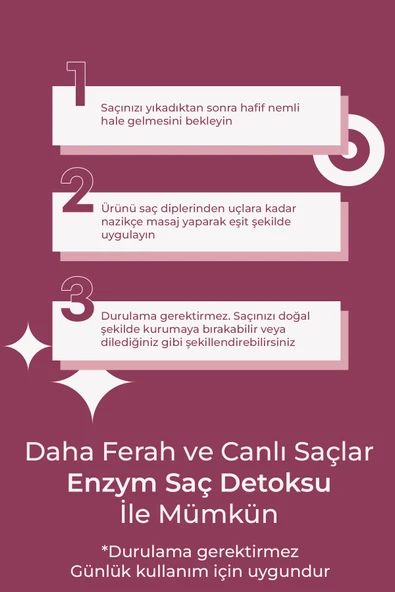 Nar Suyu & Hindistan Cevizi Saç Toniği ENZYM - 4