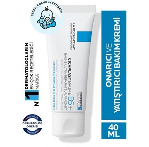 La Roche Posay Cicaplast Baume B5+ Yatıştırıcı Bakım Kremi 40 ml