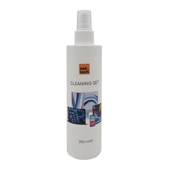 Nettech 250 ML Ekran Temizleme Solüsyonu Seti
