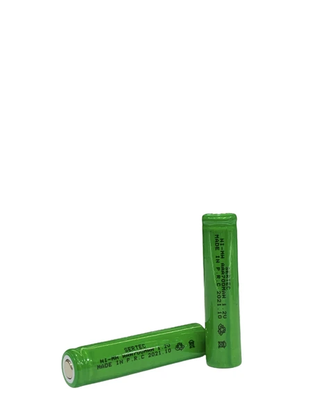 1.2v 700 Mah - Aaa - Ni-mh Şarjlı Pil - Başsız / Flat Head