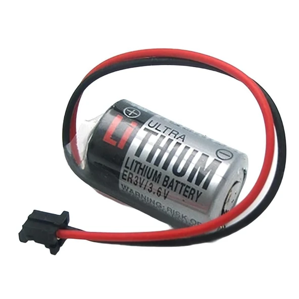 Er3v 3.6v 1/2aa Size Lithium Pil - Siyah Soket Tg-53-vice/(1395) 3391 ürün görseli