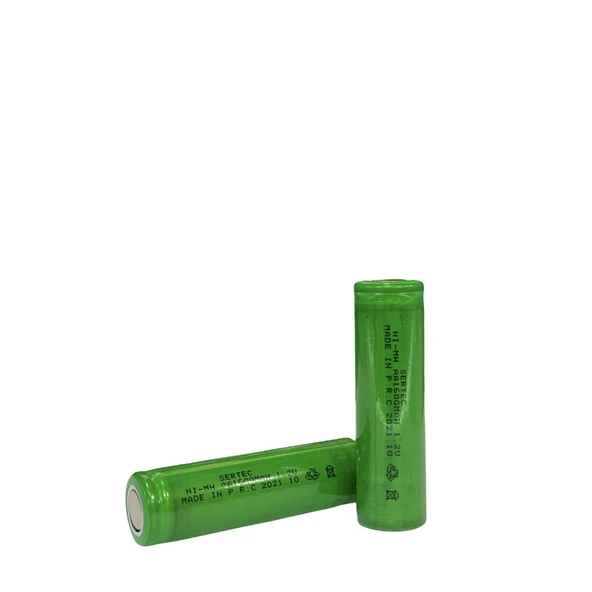 1.2v 1600 Mah - Aa - Ni-mh Şarjlı Pil - Başsız / Flat Head Tg-53-vice/(1395) 3363