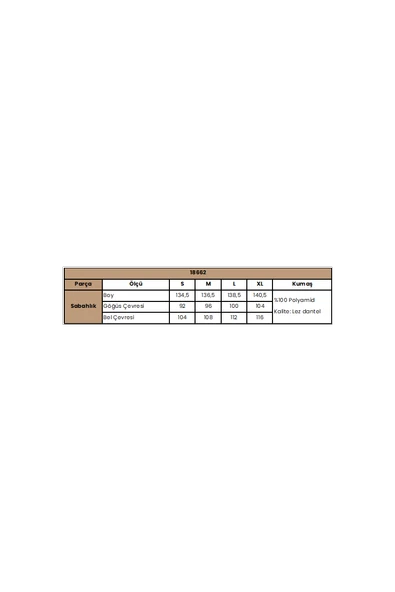 Uzun Kollu Dantelli ve Kuşaklı Sabahlık - 3