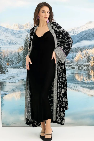 Desenli Sabahlık Takımı - 2