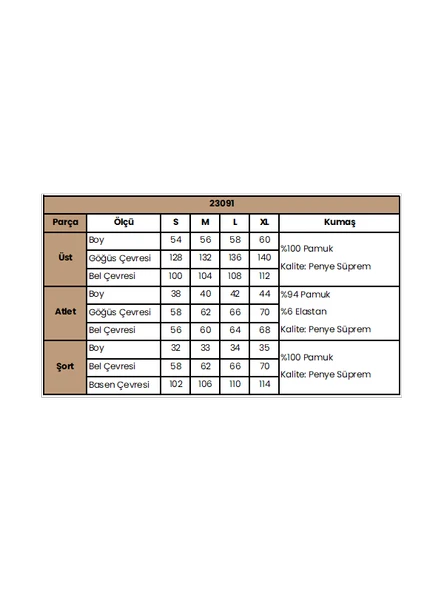 Kapüşonlu 3'lü Crop Alt Üst Takım - Resim 3