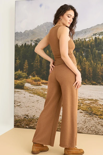 Desenli 3'lü Alt Üst Takım - Resim 8