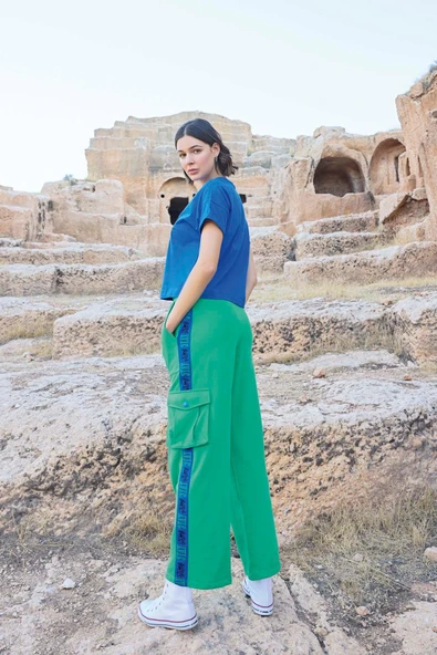 Kısa Kollu "Stay Strong" Eşofman Takımı - 6