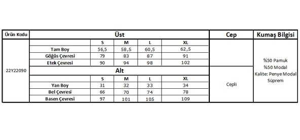 Kiraz Baskılı ve Desenli Sırt Dekolteli "Cherry" Şort Takımı - 3
