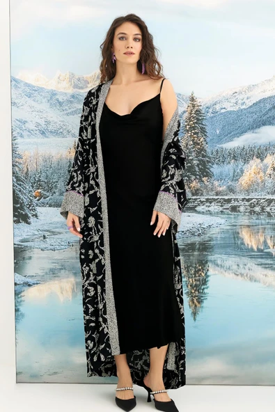 Desenli Sabahlık Takımı - 5