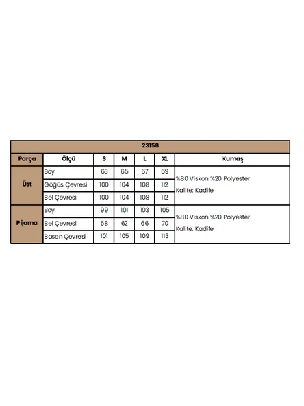 A star is born! Kadife Pijama Takımı - Resim 3