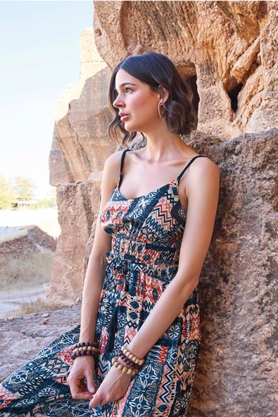 Etnik Desenli Tulum - 5