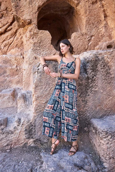 Etnik Desenli Tulum - 2