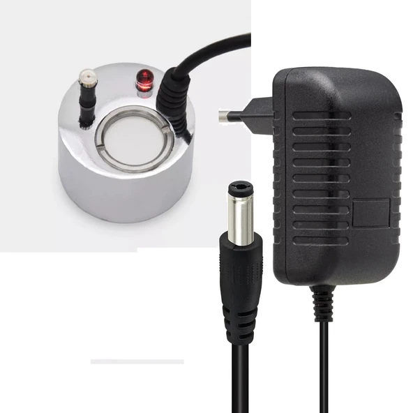 Metal Soğuk Buhar Üreteci, Kuluçka Nem Nozulu 24v+Adaptör - 3