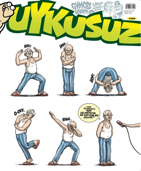 Uykusuz Dergi Temmuz 2025 ürün görseli 1