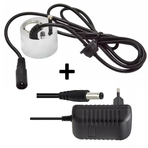 Metal Soğuk Buhar Üreteci, Kuluçka Nem Nozulu 24v+Adaptör