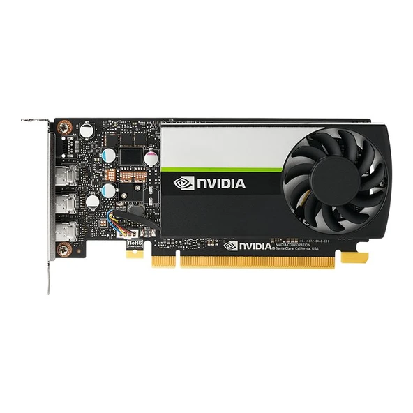 PNY VCNT400 4GB DDR6 64Bit 3 xDISPLAY ÇIKIŞLI PASİF SOĞUTUCULU YAPAY ZEKA AI EKRAN KARTI  (VCNT400-4GB-SB) - 4