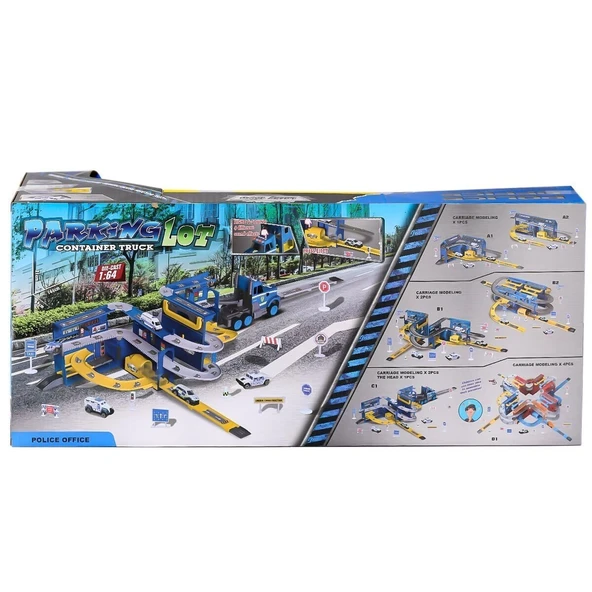4345 Sesli Işıklı Transporter Garaj Seti - 2