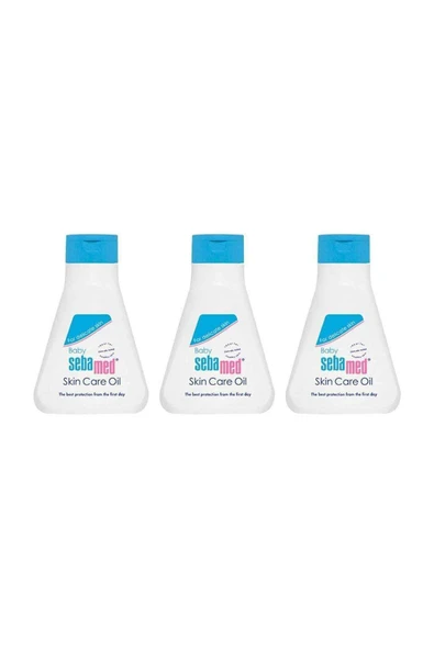 Sebamed Baby Skin Care Oil Bebek Yağı 150 ml , 3 Adet - 1