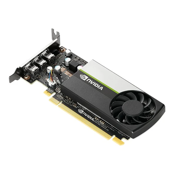 PNY VCNT400 4GB DDR6 64Bit 3 xDISPLAY ÇIKIŞLI PASİF SOĞUTUCULU YAPAY ZEKA AI EKRAN KARTI  (VCNT400-4GB-SB) - 3