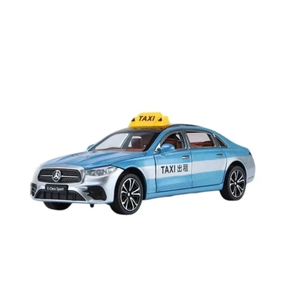 Xhd-b2426 C-vardem Çek Bırak 1:24 Işıklı Ve Sesli Kapıları Açılan Mrs Taxi - 2