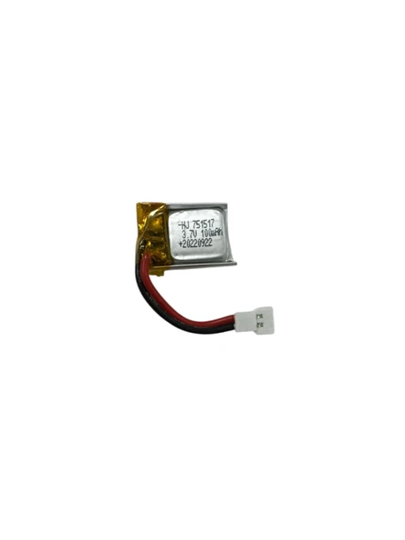 / 751517 / 3.7V - 100mAh - 25C BEYAZ SOKET