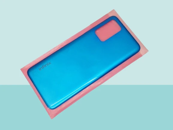 Tkgz - Infinix NOTE 8 Arka Kapak Batarya Kapağı - MAVİ ürün görseli 1