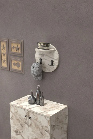 Askılık Duvar Elbise Askılığı Portmanto Üstü Efes - 2