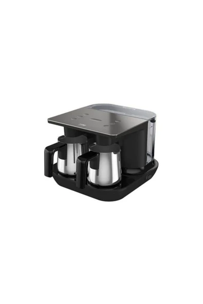 Beko Tkm 8961 A Keyf Antrasit Çelik İkili Türk Kahve Makinesi
