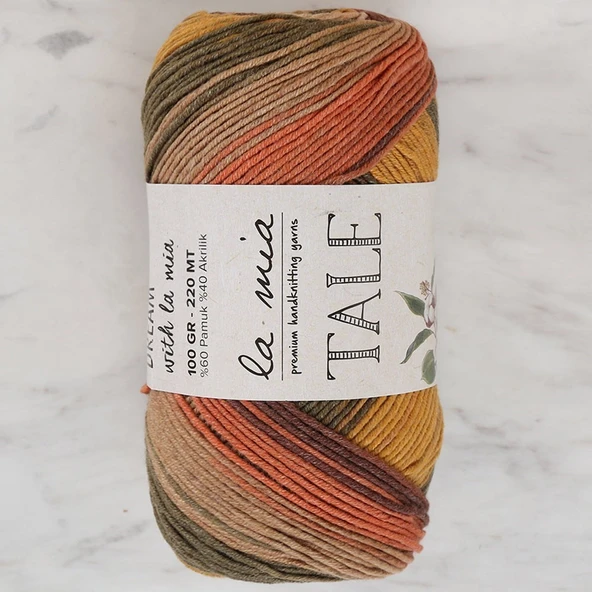 La Mia Tale Ebruli El Örgü İpi - LM076 - Resim 4