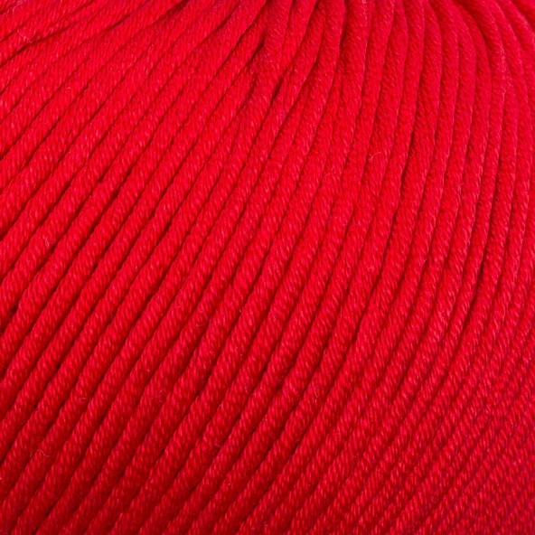 La Mia XL Mercerized Kırmızı El Örgü İpi - 19 - 33762 - Resim 2