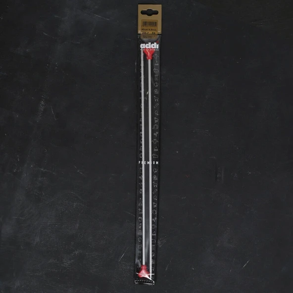 ADDI KALPLİ 4,5MM 40CM KLASİK ALÜMİNYUM ÖRGÜ ŞİŞİ ürün görseli 1