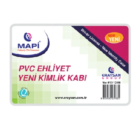 Mapi Kimlik Ehliyet Kabı Yeni Tip - 5 adet ürün görseli 1
