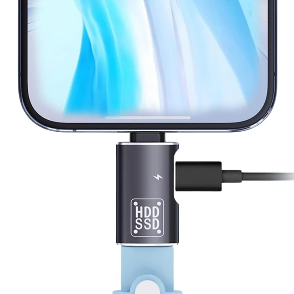 PMR Type-C to USB 3.0 OTG Dönüştürücü | 10Gbps + 12W Şarj Desteği - 5