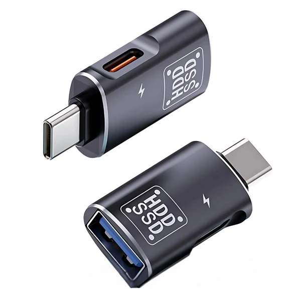 PMR Type-C to USB 3.0 OTG Dönüştürücü | 10Gbps + 12W Şarj Desteği - 2