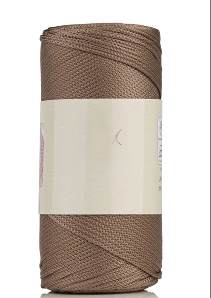 Makrome İpi 3mm Polyester Karamel ürün görseli 1