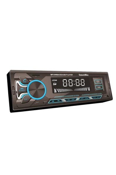 Soundmax Sx-mx7g Oto Teyp Bt Usb Aux Rgb Eq Amfi Çıkışı - 2