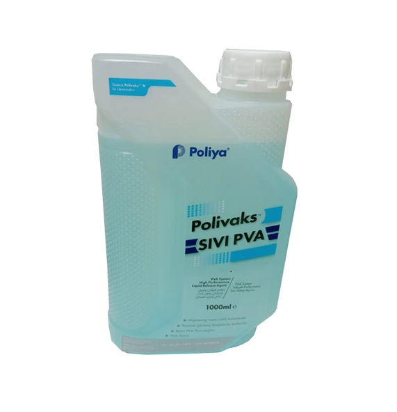 Poliya Polivaks Sıvı Kalıp Ayırıcı Pva 1000ML