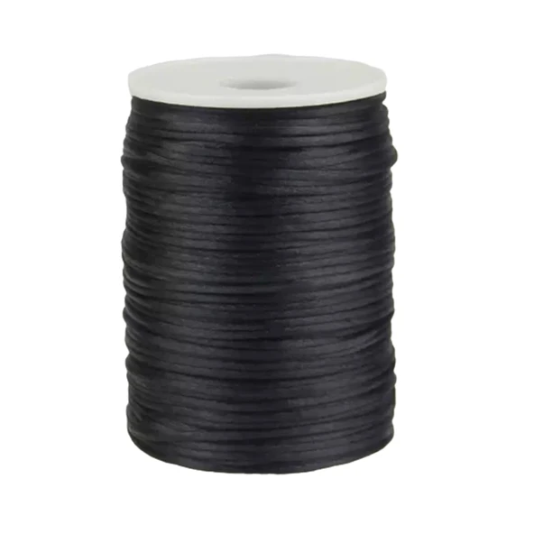 Sıçan Kuyruğu İp 2 mm Siyah 90 mt - 1