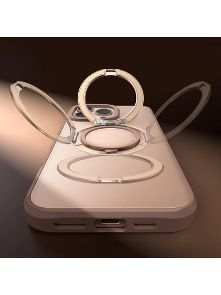 Mcdodo PC-4935 iPhone 16 Pro Max Halka Standlı Magsafe Titanyum Kapak - 2