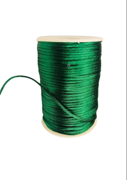 Sıçan Kuyruğu İp 2 mm Yeşil 90 mt - 1