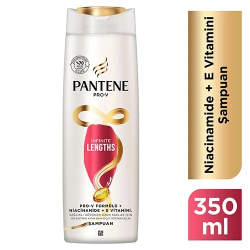 Pantene Pro-V Infinite Lengths 400 ml Şampuan ürün görseli 1