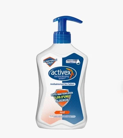 Activex Antibakteriyel Aktif Sıvı Sabun 500 ml