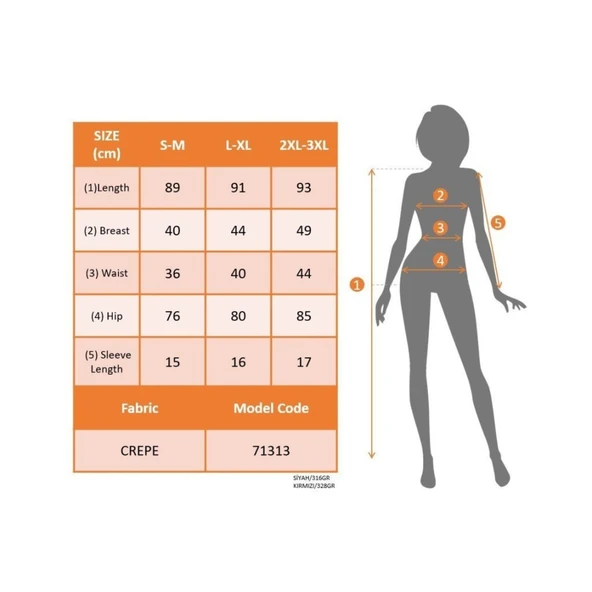 Lucky Life Kadın Kısa Kollu Yuvarlak Yaka Damla Detaylı Janjan Elbise - 7