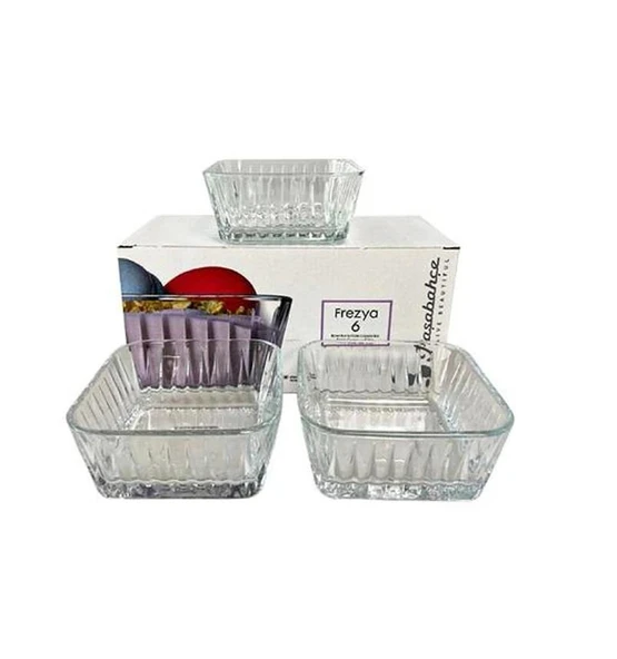 Paşabahçe 530236 Frezya Çerezlik Kase 6'lı 220cc - 3