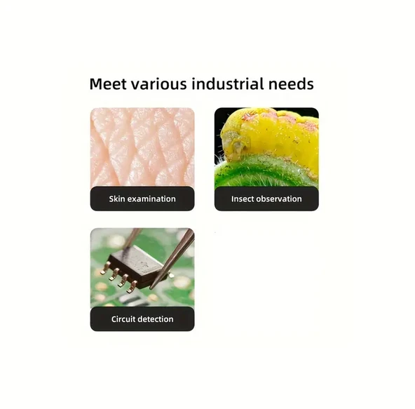 Inskam 1600X 200W 3'ü 1 Arada Dijital Mikroskop Kamera - 3