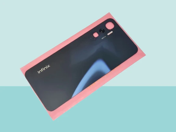 Tkgz - Infinix HOT 20 Arka Kapak Batarya Kapağı - SİYAH ürün görseli 1