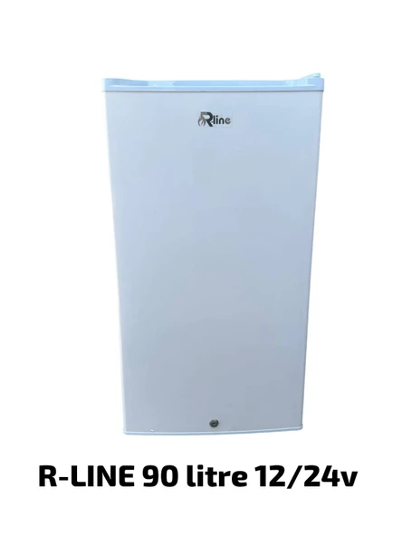 R-LİNE 90 Lt Karavan Tekne Buzdolabı Kompresörlü 12/24v Beyaz