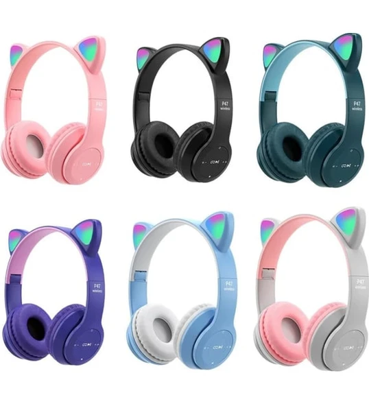 HADRON P47M Bluetooth 5.0 Kulak Üstü Kulaklık siyah - 3