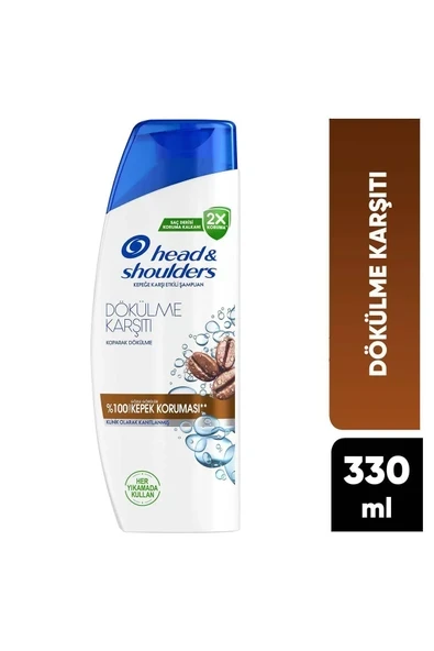 Head And Shoulders Şampuan Saç Dökülme Karşıtı Kafein Etkili 330 ml ürün görseli 1