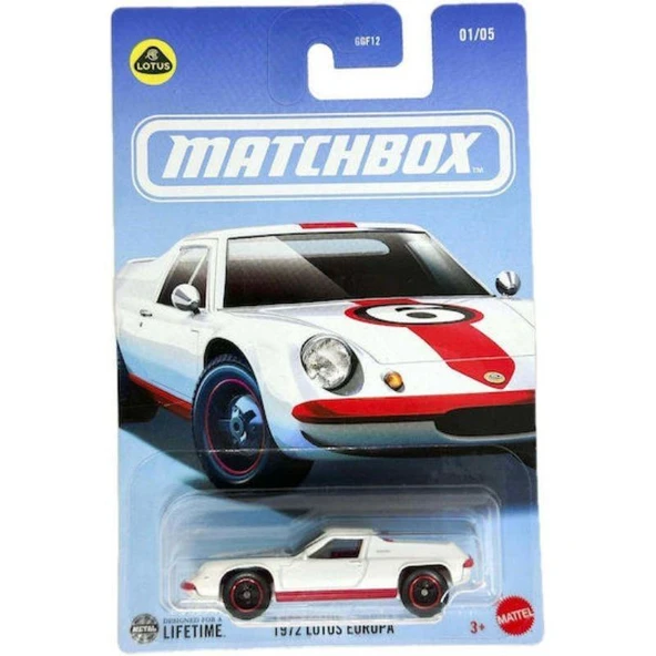 Matchbox Temalı Arabalar - 1972 LOTUS EUROPA JCG51